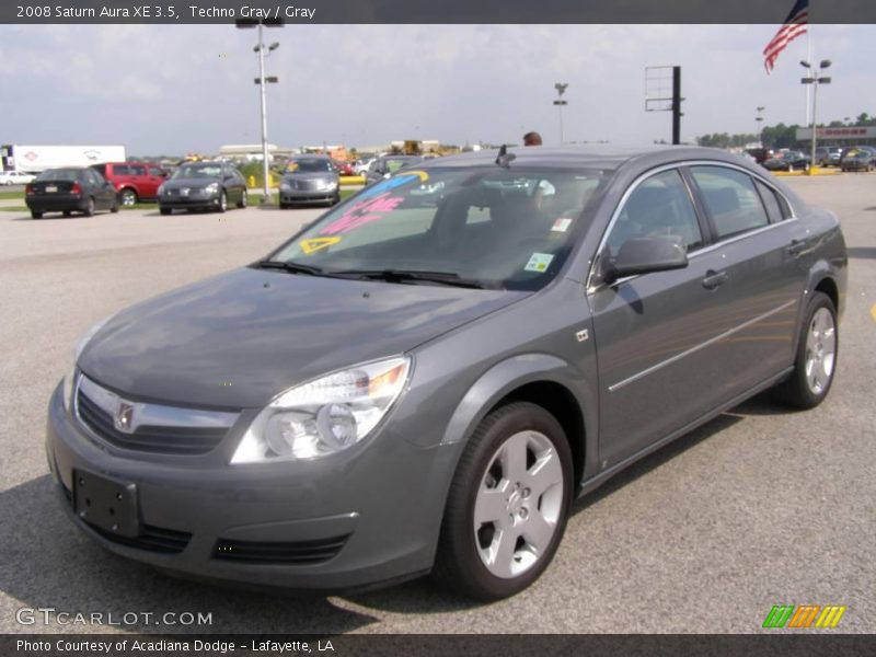 Techno Gray / Gray 2008 Saturn Aura XE 3.5