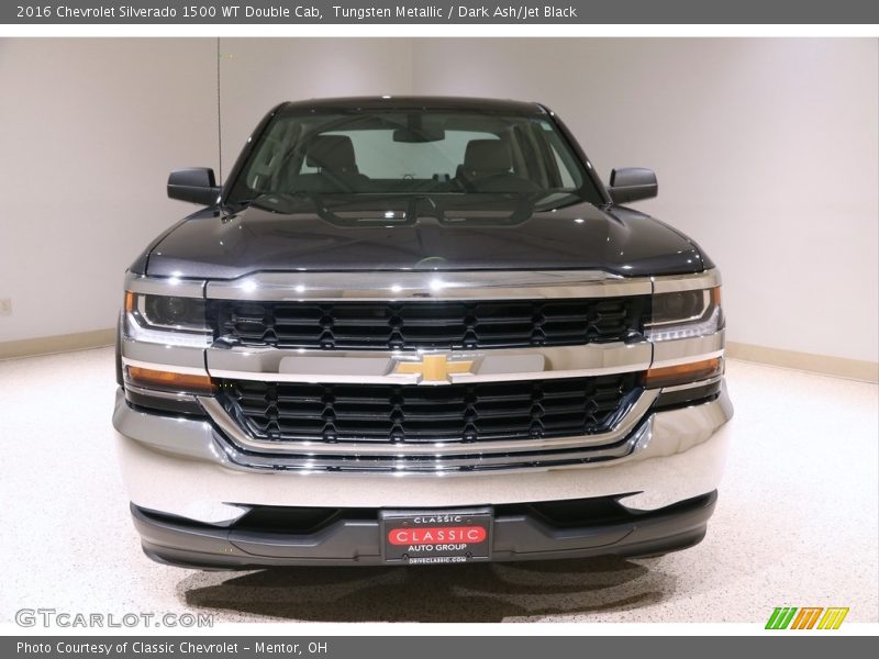 Tungsten Metallic / Dark Ash/Jet Black 2016 Chevrolet Silverado 1500 WT Double Cab