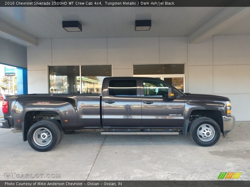 Tungsten Metallic / Dark Ash/Jet Black 2016 Chevrolet Silverado 3500HD WT Crew Cab 4x4
