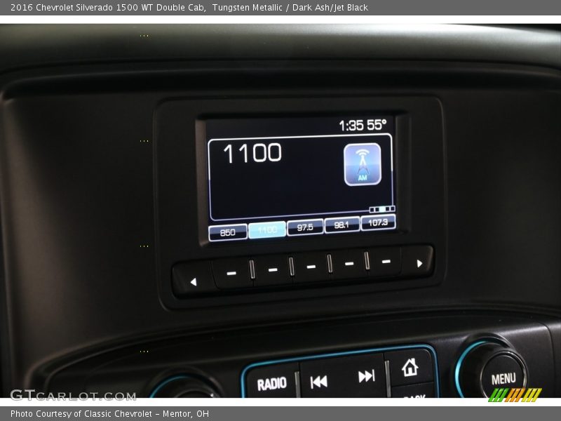 Audio System of 2016 Silverado 1500 WT Double Cab