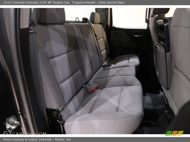 Rear Seat of 2016 Silverado 1500 WT Double Cab