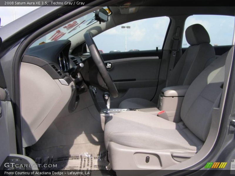 Techno Gray / Gray 2008 Saturn Aura XE 3.5