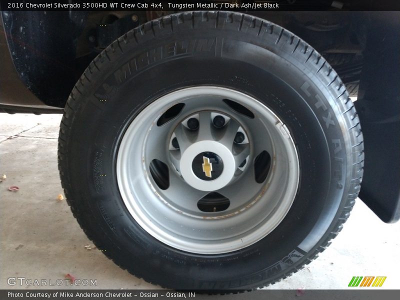  2016 Silverado 3500HD WT Crew Cab 4x4 Wheel