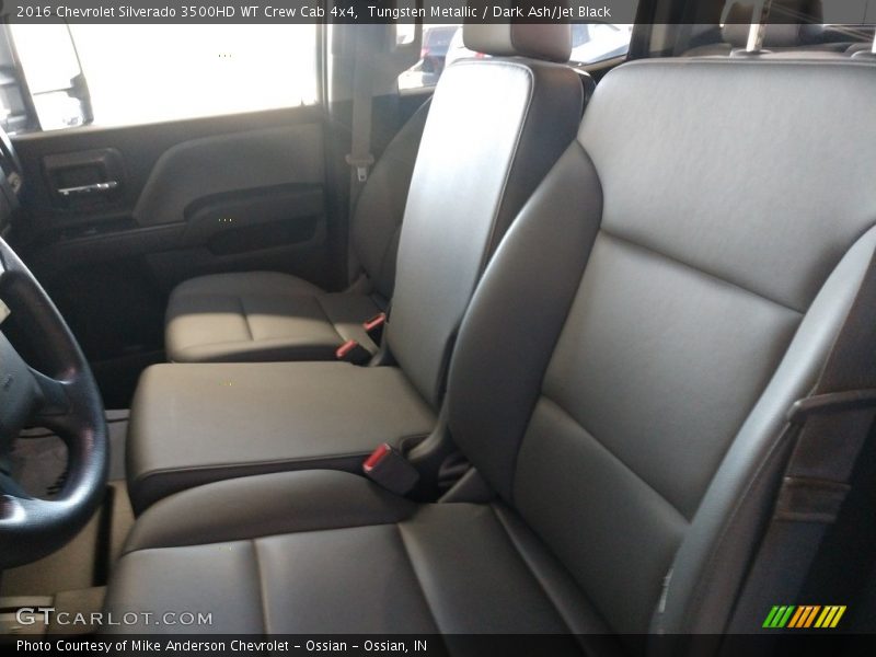 Tungsten Metallic / Dark Ash/Jet Black 2016 Chevrolet Silverado 3500HD WT Crew Cab 4x4