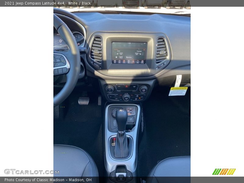 White / Black 2021 Jeep Compass Latitude 4x4