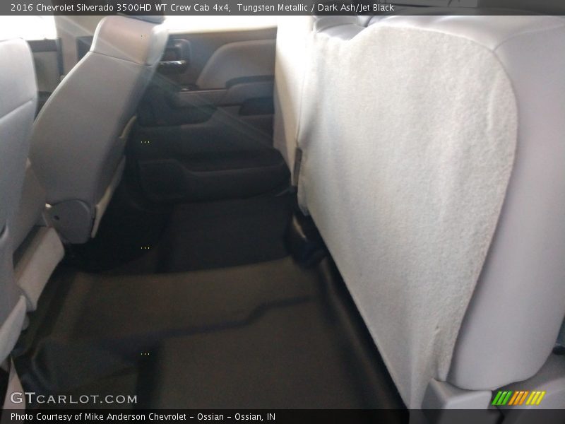 Tungsten Metallic / Dark Ash/Jet Black 2016 Chevrolet Silverado 3500HD WT Crew Cab 4x4