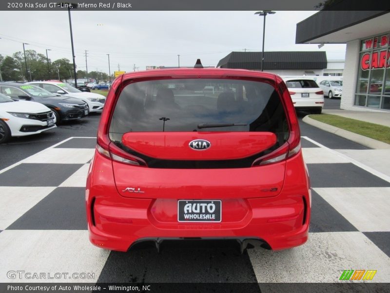 Inferno Red / Black 2020 Kia Soul GT-Line