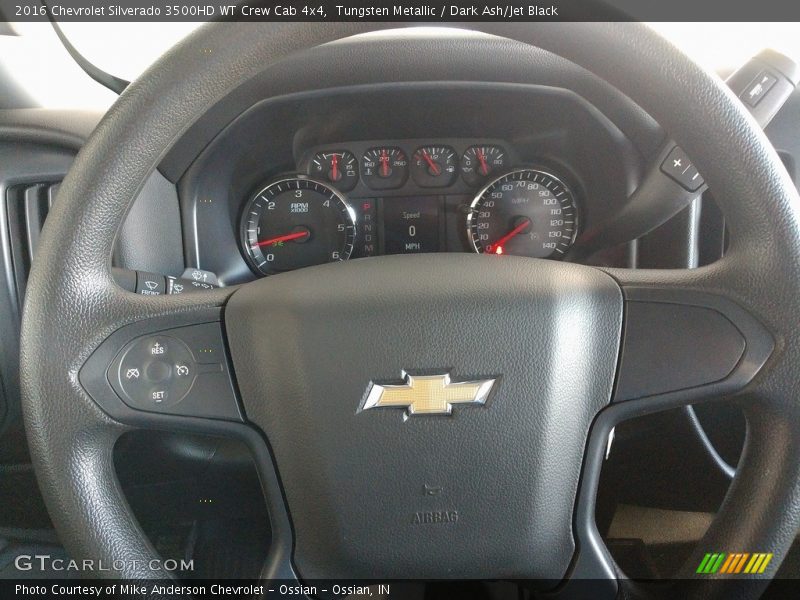  2016 Silverado 3500HD WT Crew Cab 4x4 Steering Wheel