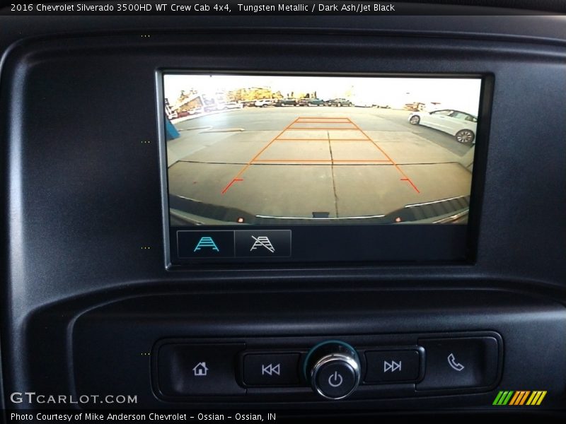 Tungsten Metallic / Dark Ash/Jet Black 2016 Chevrolet Silverado 3500HD WT Crew Cab 4x4