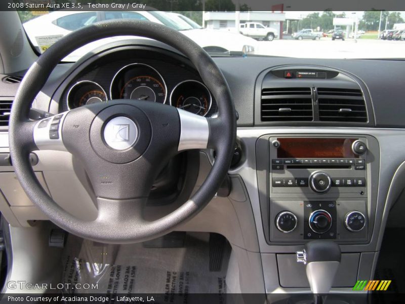 Techno Gray / Gray 2008 Saturn Aura XE 3.5