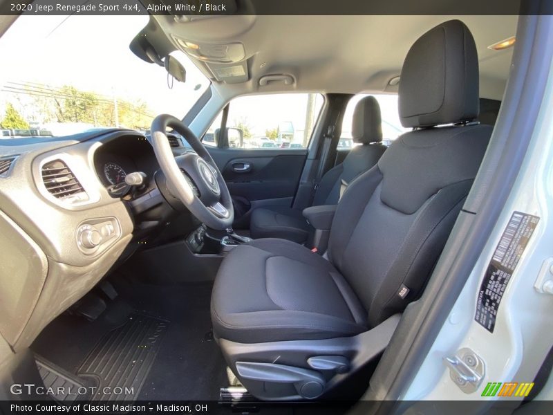 Alpine White / Black 2020 Jeep Renegade Sport 4x4