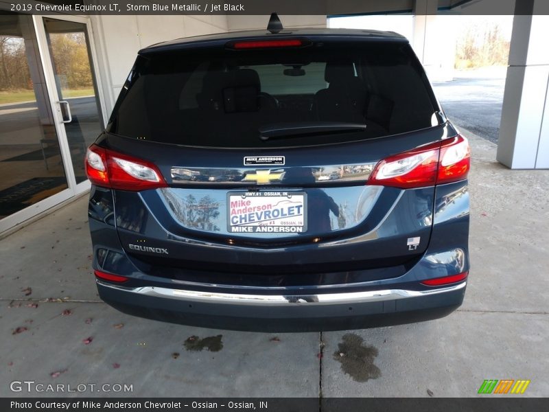 Storm Blue Metallic / Jet Black 2019 Chevrolet Equinox LT