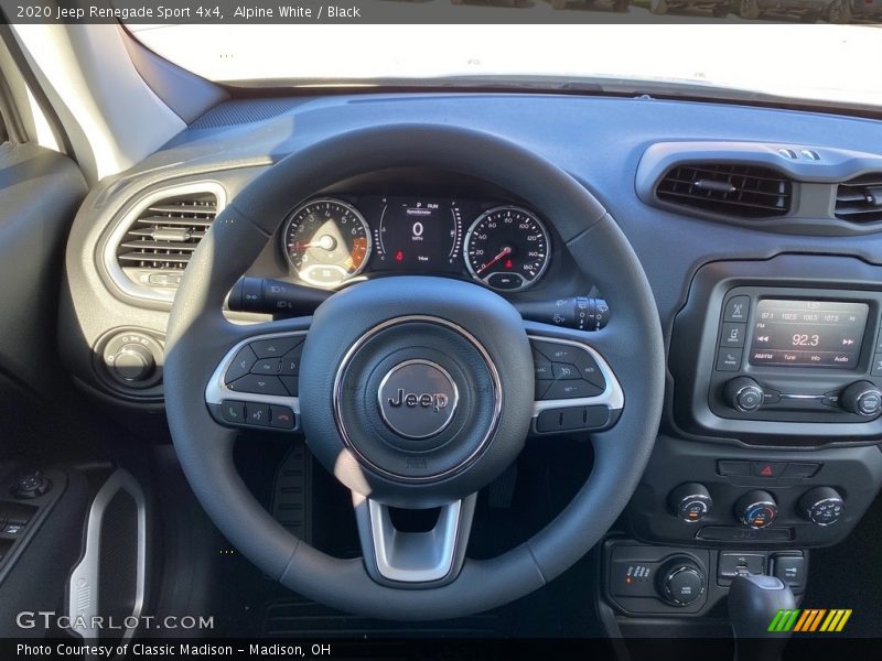 Alpine White / Black 2020 Jeep Renegade Sport 4x4