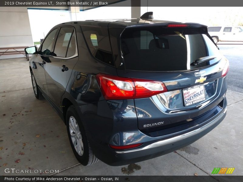 Storm Blue Metallic / Jet Black 2019 Chevrolet Equinox LT