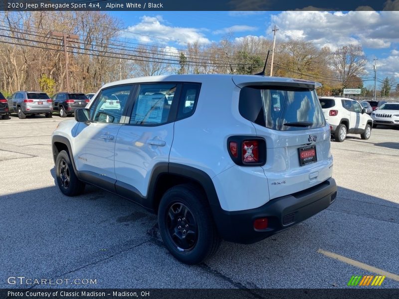 Alpine White / Black 2020 Jeep Renegade Sport 4x4