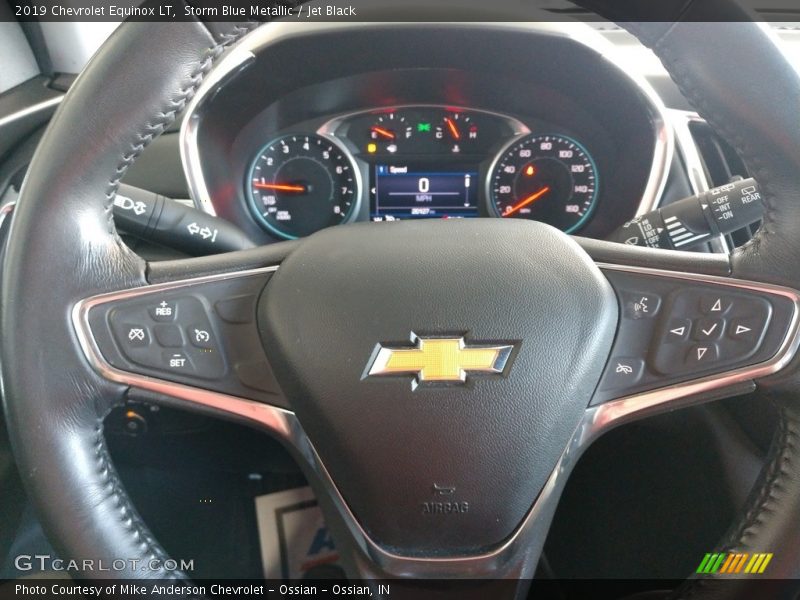 Storm Blue Metallic / Jet Black 2019 Chevrolet Equinox LT