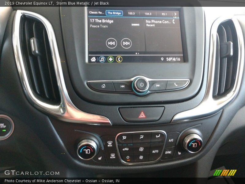 Storm Blue Metallic / Jet Black 2019 Chevrolet Equinox LT