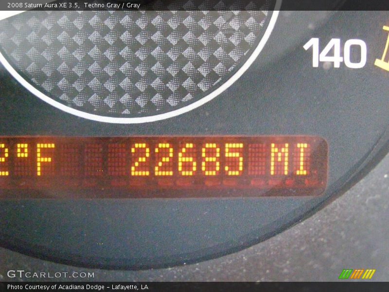 Techno Gray / Gray 2008 Saturn Aura XE 3.5