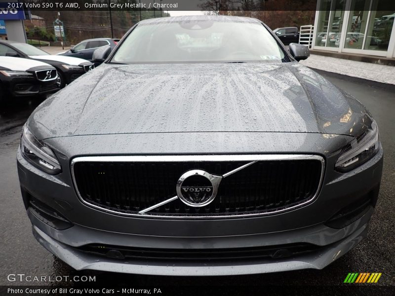 Osmium Grey Metallic / Charcoal 2017 Volvo S90 T6 AWD