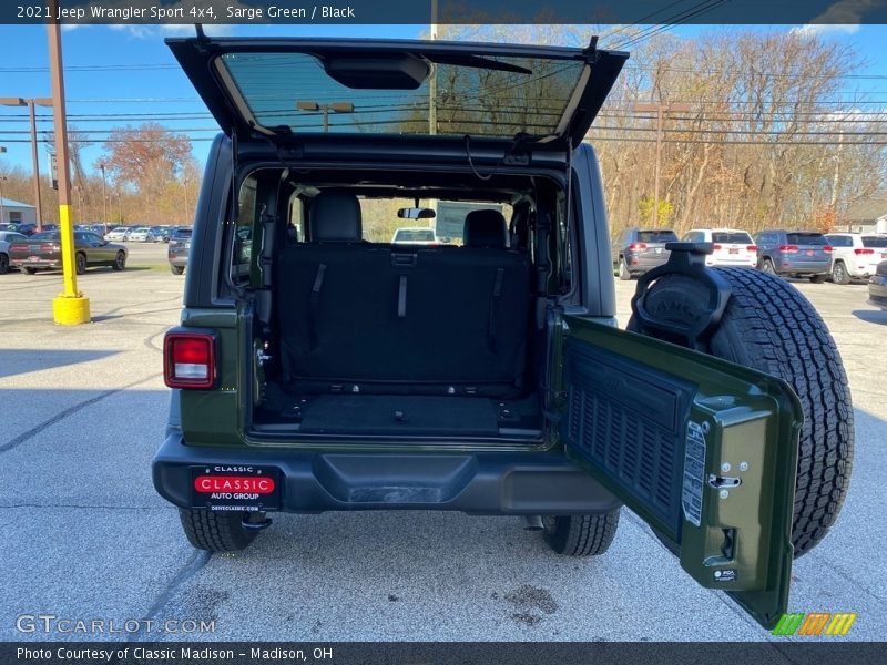 Sarge Green / Black 2021 Jeep Wrangler Sport 4x4