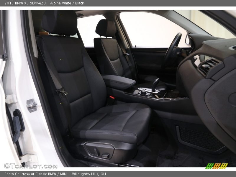 Alpine White / Black 2015 BMW X3 xDrive28i