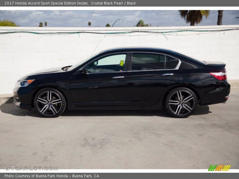 Crystal Black Pearl / Black 2017 Honda Accord Sport Special Edition Sedan