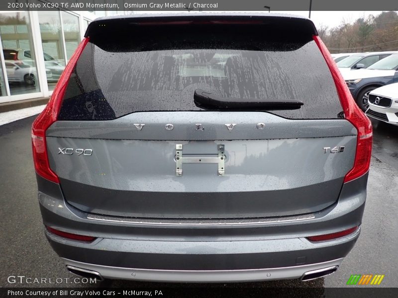 Osmium Gray Metallic / Charcoal 2020 Volvo XC90 T6 AWD Momentum