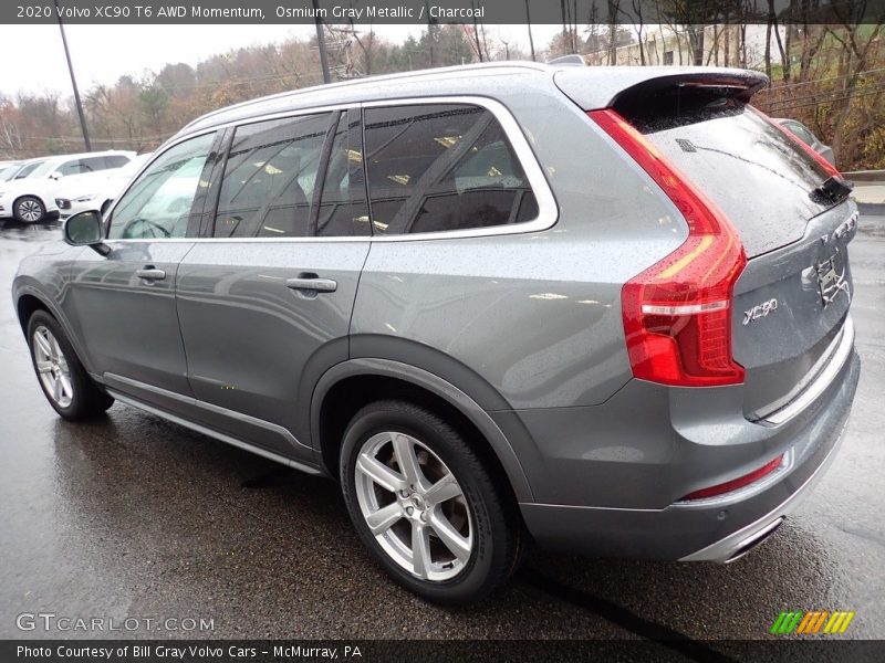 Osmium Gray Metallic / Charcoal 2020 Volvo XC90 T6 AWD Momentum
