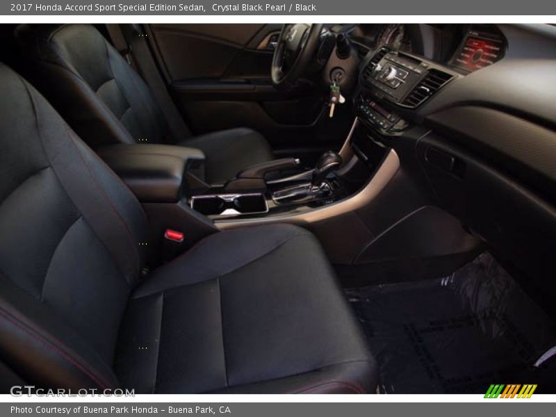 Crystal Black Pearl / Black 2017 Honda Accord Sport Special Edition Sedan