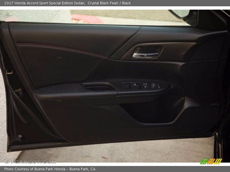 Crystal Black Pearl / Black 2017 Honda Accord Sport Special Edition Sedan