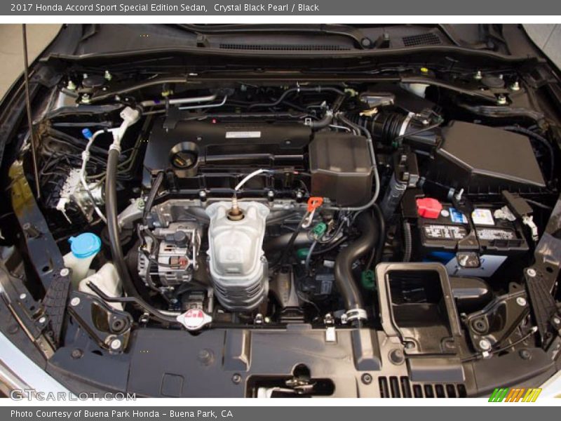 Crystal Black Pearl / Black 2017 Honda Accord Sport Special Edition Sedan