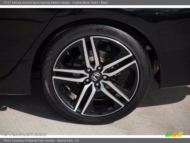 Crystal Black Pearl / Black 2017 Honda Accord Sport Special Edition Sedan