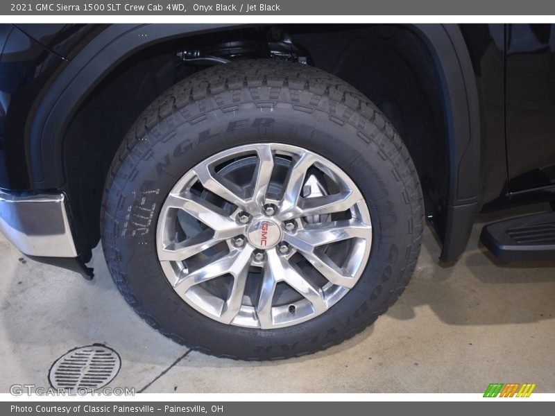 Onyx Black / Jet Black 2021 GMC Sierra 1500 SLT Crew Cab 4WD