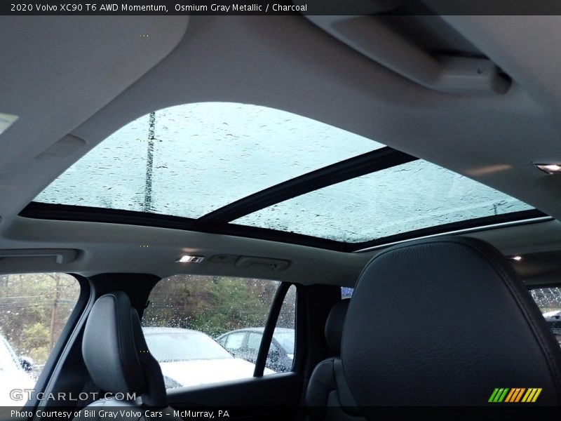 Osmium Gray Metallic / Charcoal 2020 Volvo XC90 T6 AWD Momentum