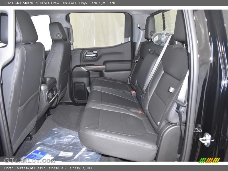 Onyx Black / Jet Black 2021 GMC Sierra 1500 SLT Crew Cab 4WD