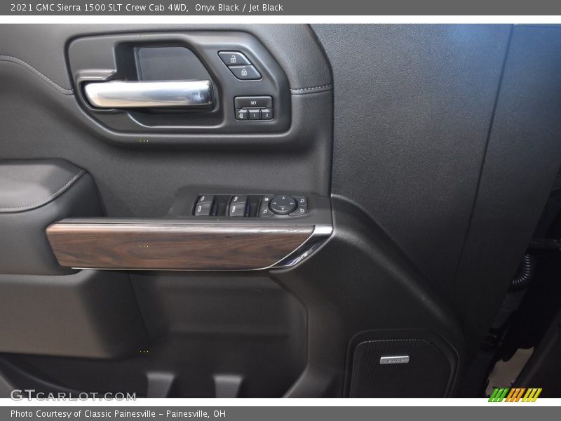 Onyx Black / Jet Black 2021 GMC Sierra 1500 SLT Crew Cab 4WD