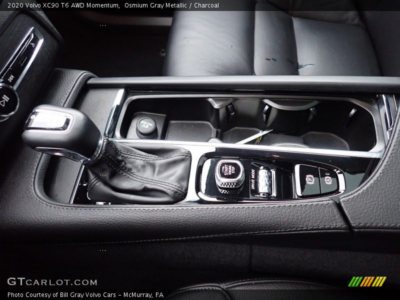Osmium Gray Metallic / Charcoal 2020 Volvo XC90 T6 AWD Momentum