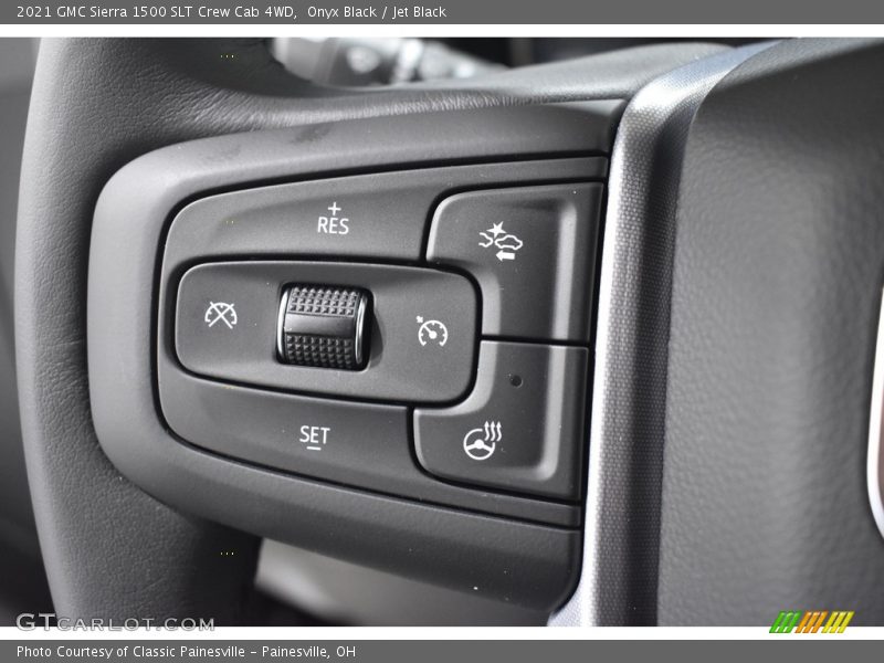 Onyx Black / Jet Black 2021 GMC Sierra 1500 SLT Crew Cab 4WD