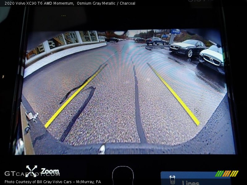 Osmium Gray Metallic / Charcoal 2020 Volvo XC90 T6 AWD Momentum