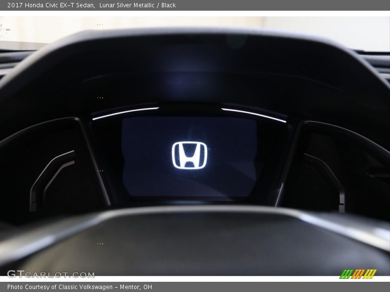 Lunar Silver Metallic / Black 2017 Honda Civic EX-T Sedan