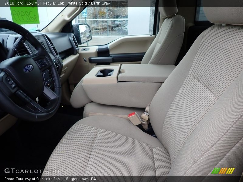 Front Seat of 2018 F150 XLT Regular Cab