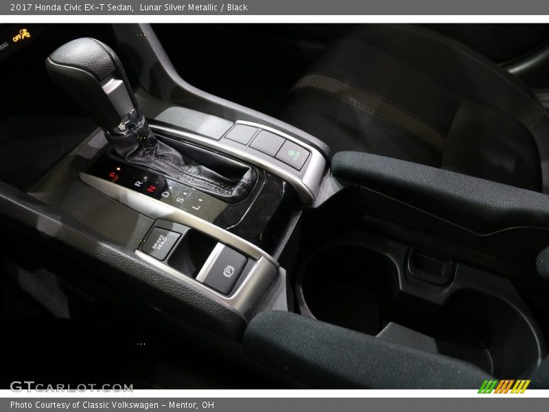 Lunar Silver Metallic / Black 2017 Honda Civic EX-T Sedan