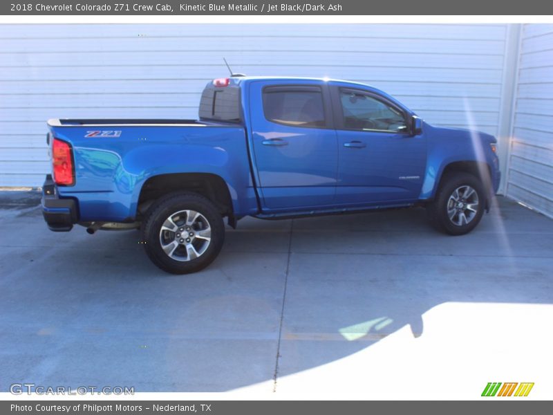 Kinetic Blue Metallic / Jet Black/Dark Ash 2018 Chevrolet Colorado Z71 Crew Cab