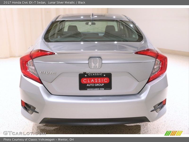 Lunar Silver Metallic / Black 2017 Honda Civic EX-T Sedan