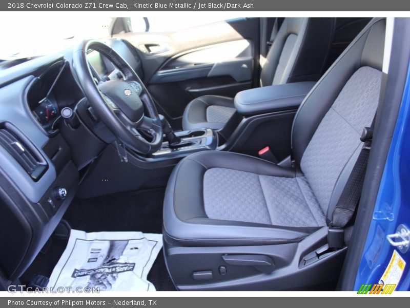 Kinetic Blue Metallic / Jet Black/Dark Ash 2018 Chevrolet Colorado Z71 Crew Cab