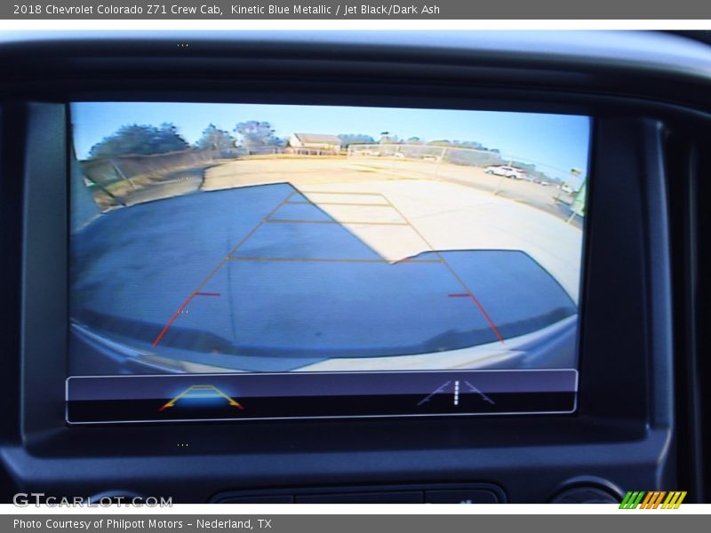 Kinetic Blue Metallic / Jet Black/Dark Ash 2018 Chevrolet Colorado Z71 Crew Cab