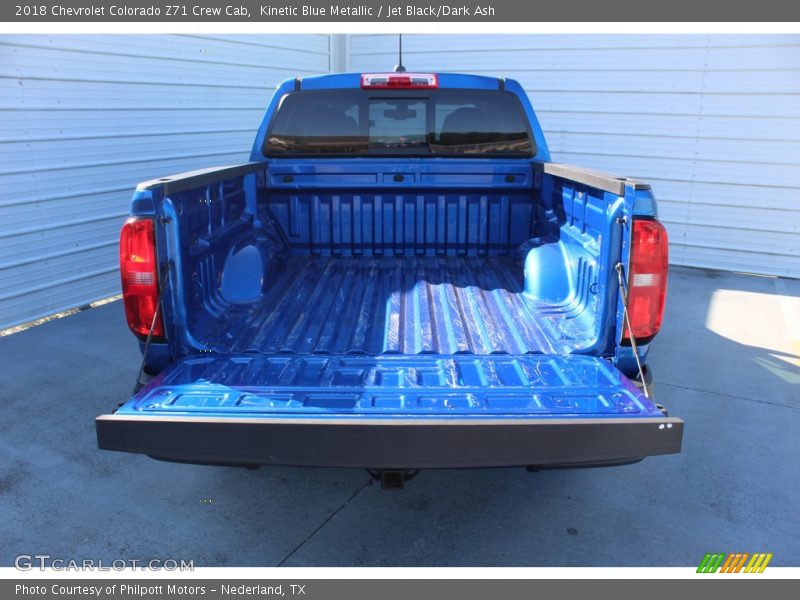 Kinetic Blue Metallic / Jet Black/Dark Ash 2018 Chevrolet Colorado Z71 Crew Cab