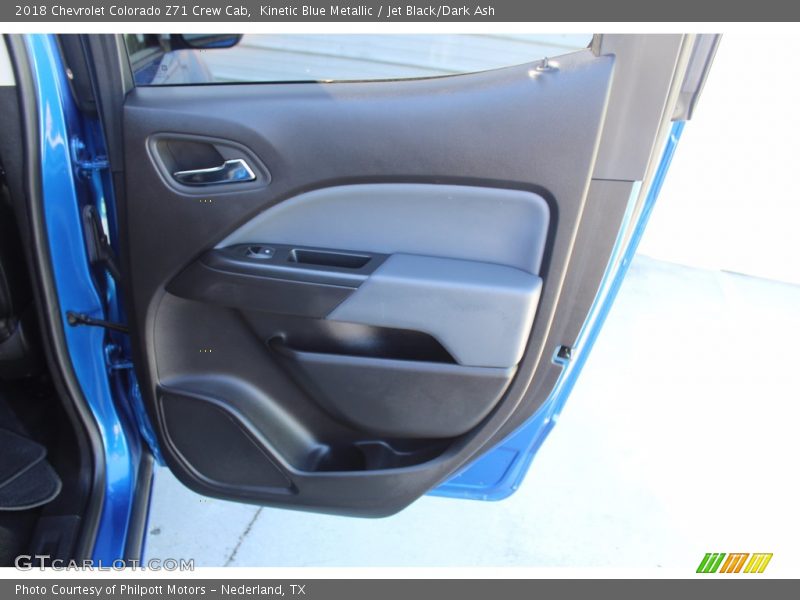 Kinetic Blue Metallic / Jet Black/Dark Ash 2018 Chevrolet Colorado Z71 Crew Cab