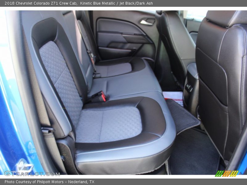 Kinetic Blue Metallic / Jet Black/Dark Ash 2018 Chevrolet Colorado Z71 Crew Cab