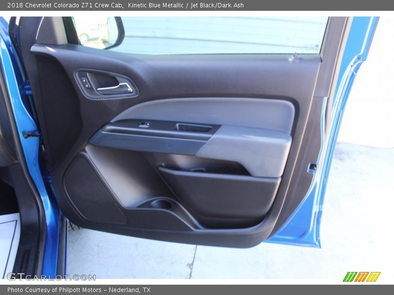 Kinetic Blue Metallic / Jet Black/Dark Ash 2018 Chevrolet Colorado Z71 Crew Cab